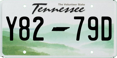 TN license plate Y8279D