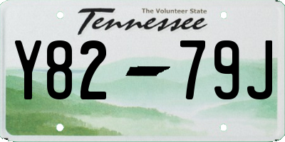 TN license plate Y8279J