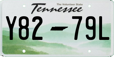 TN license plate Y8279L