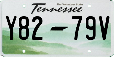 TN license plate Y8279V