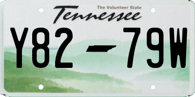 TN license plate Y8279W