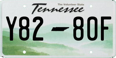 TN license plate Y8280F