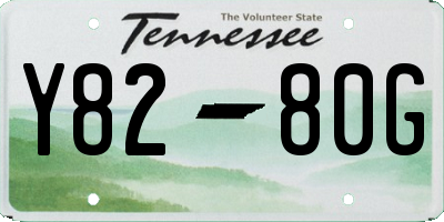 TN license plate Y8280G