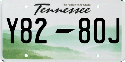 TN license plate Y8280J