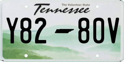 TN license plate Y8280V