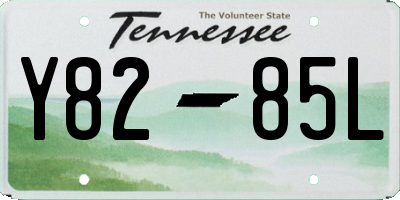 TN license plate Y8285L