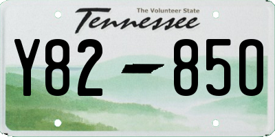 TN license plate Y8285O