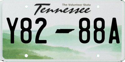 TN license plate Y8288A