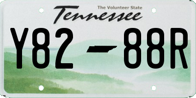 TN license plate Y8288R