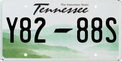 TN license plate Y8288S