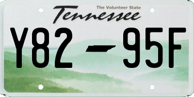 TN license plate Y8295F