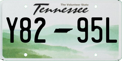TN license plate Y8295L