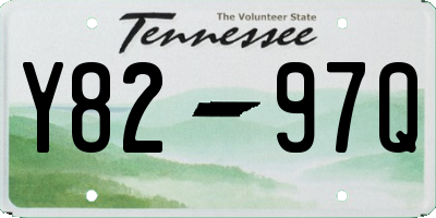 TN license plate Y8297Q