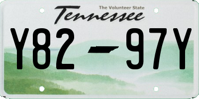 TN license plate Y8297Y
