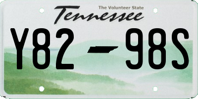 TN license plate Y8298S