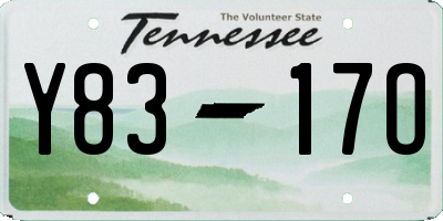 TN license plate Y8317O