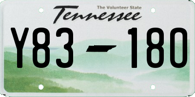 TN license plate Y8318O