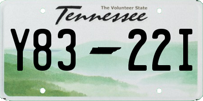 TN license plate Y8322I