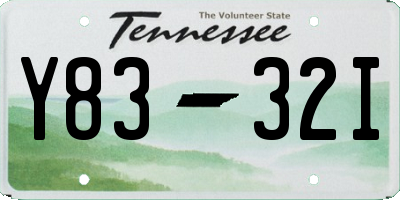 TN license plate Y8332I