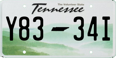 TN license plate Y8334I