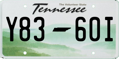 TN license plate Y8360I