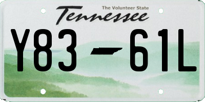 TN license plate Y8361L