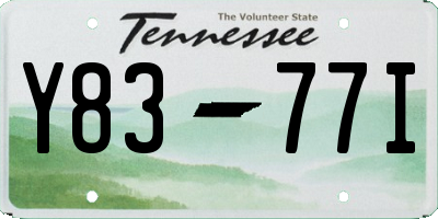 TN license plate Y8377I