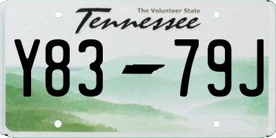 TN license plate Y8379J