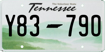 TN license plate Y8379O