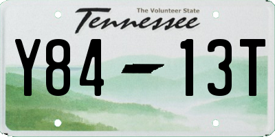 TN license plate Y8413T