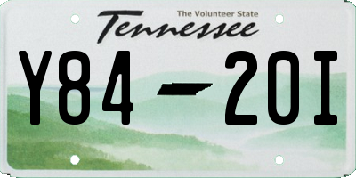 TN license plate Y8420I