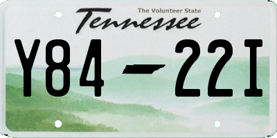 TN license plate Y8422I