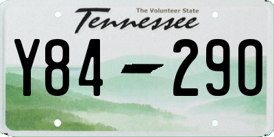 TN license plate Y8429O
