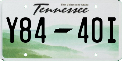 TN license plate Y8440I