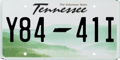 TN license plate Y8441I
