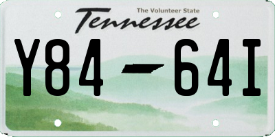 TN license plate Y8464I