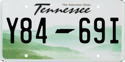 TN license plate Y8469I