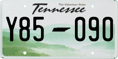 TN license plate Y8509O
