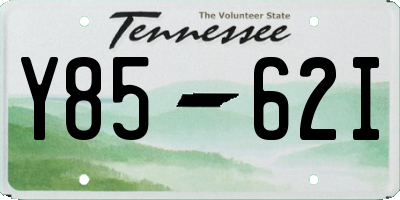 TN license plate Y8562I