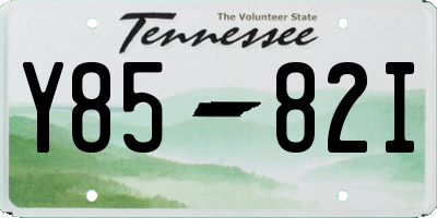 TN license plate Y8582I