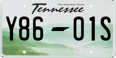 TN license plate Y8601S