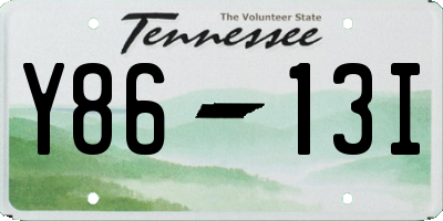 TN license plate Y8613I