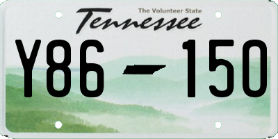 TN license plate Y8615O