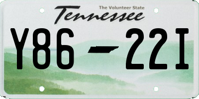 TN license plate Y8622I
