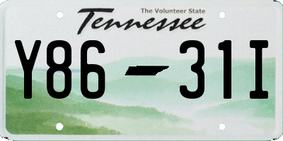 TN license plate Y8631I