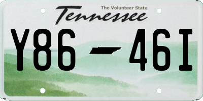 TN license plate Y8646I