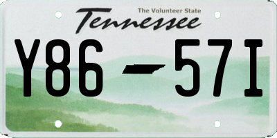 TN license plate Y8657I