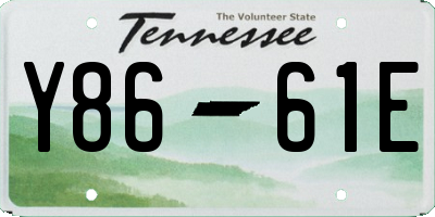 TN license plate Y8661E