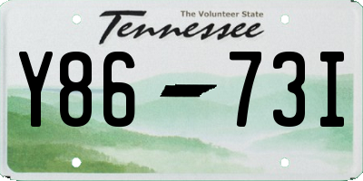 TN license plate Y8673I