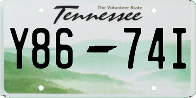 TN license plate Y8674I